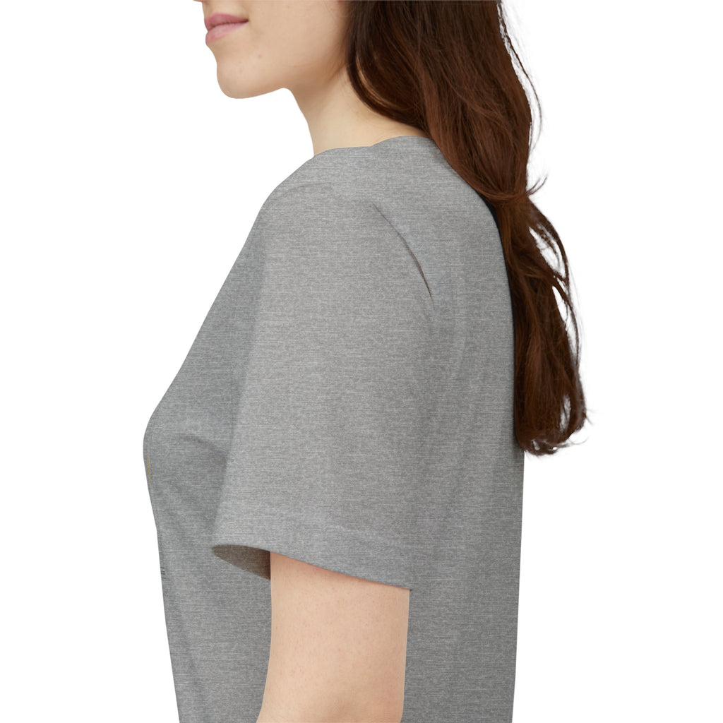 Gothic Arch Minimal Tee | Monastic Minimalism, serene typography Navy