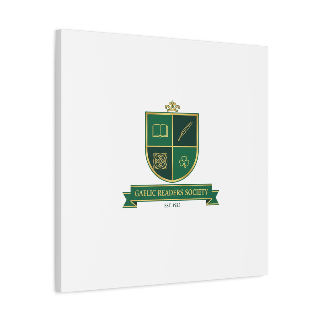Gaelic Crest Shield Canvas | Celtic crest, Irish heritage logo 36" x 36" 1.25"