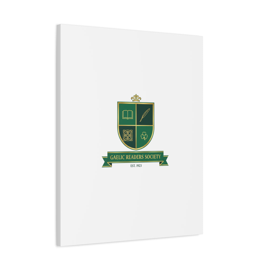 Gaelic Crest Shield Canvas | Celtic crest, Irish heritage logo 36" x 36" 1.25"
