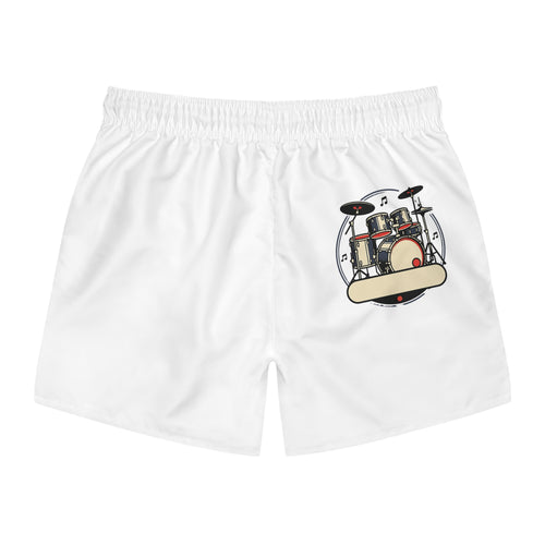 Drummer Drum Kit Swim Trunks — Musician Beach Shorts — product image 2