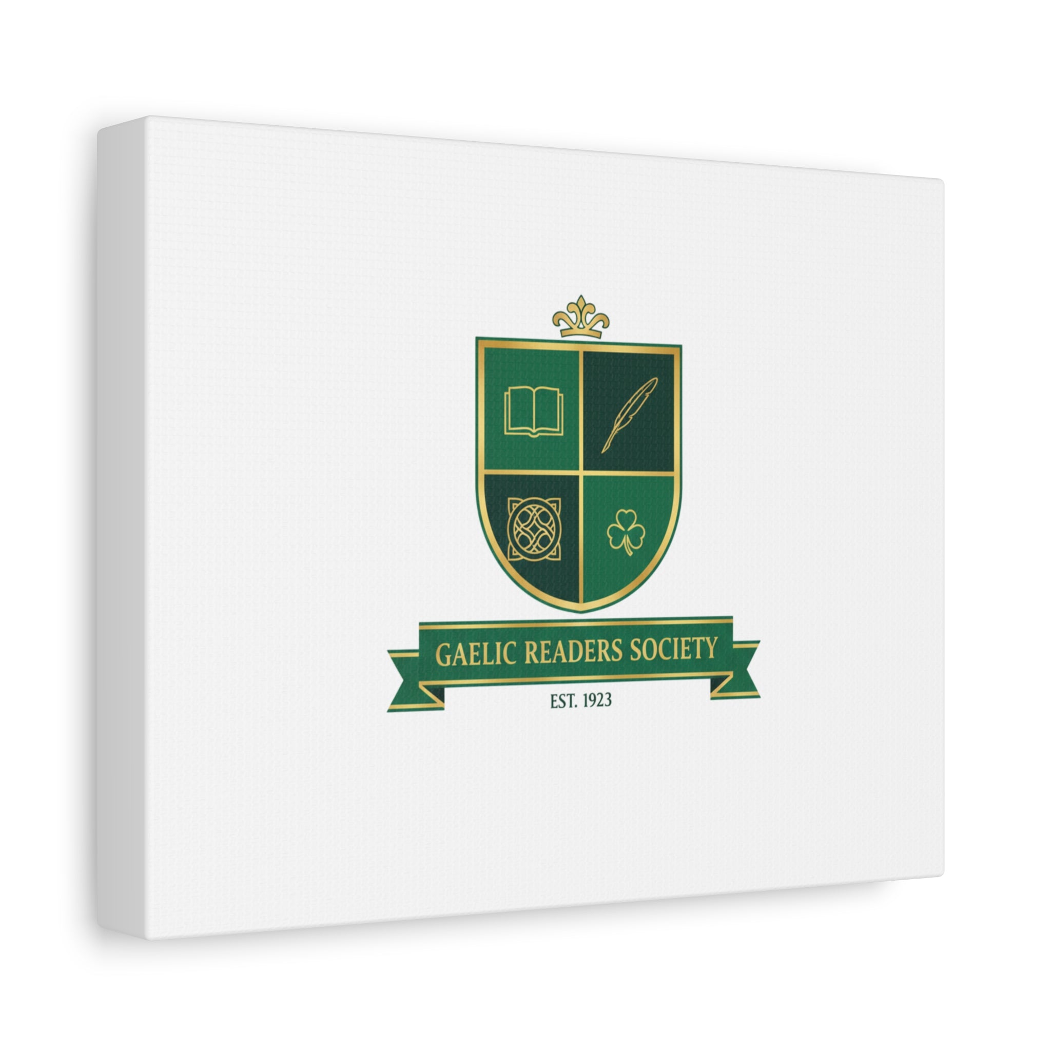 Gaelic Crest Shield Canvas | Celtic crest, Irish heritage logo