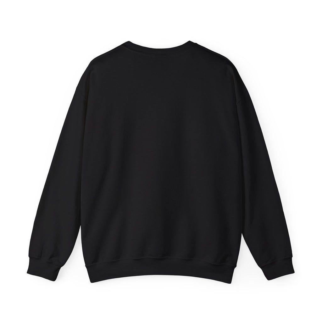 Vintage 70s Sunset Camper Crewneck Sweatshirt | Retro Surf Graphic, Golden Hour Postcard Navy
