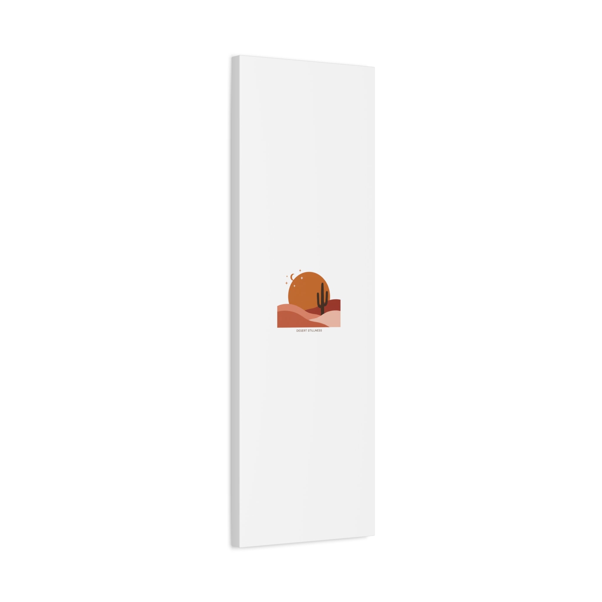 Desert Stillness Canvas, Desert Sunset Minimalist Mesa | Southwestern Art Print 36" x 36" 1.25"