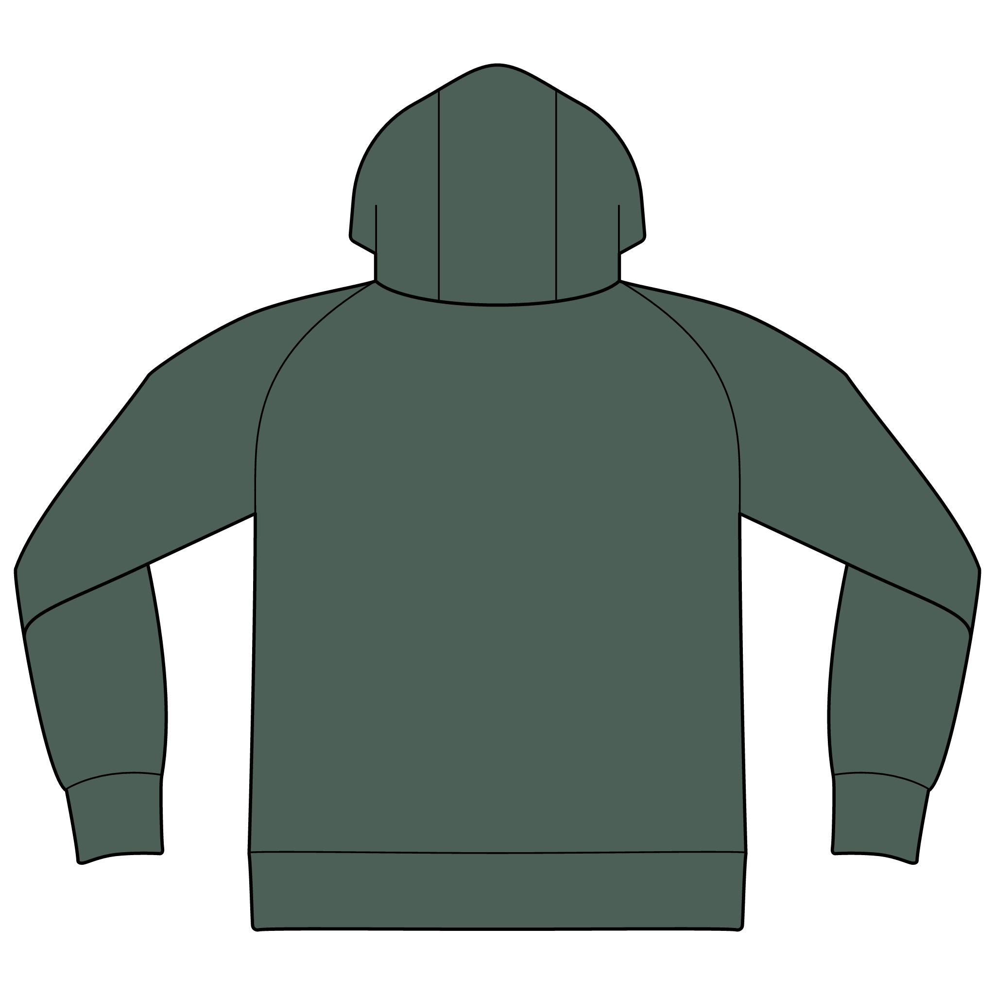 Brick Shit House Pinup Hoodie
