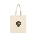 Loud Guitar Pick Tote, Grunge Plaid Patchwork Tote | 90s Rock Revival