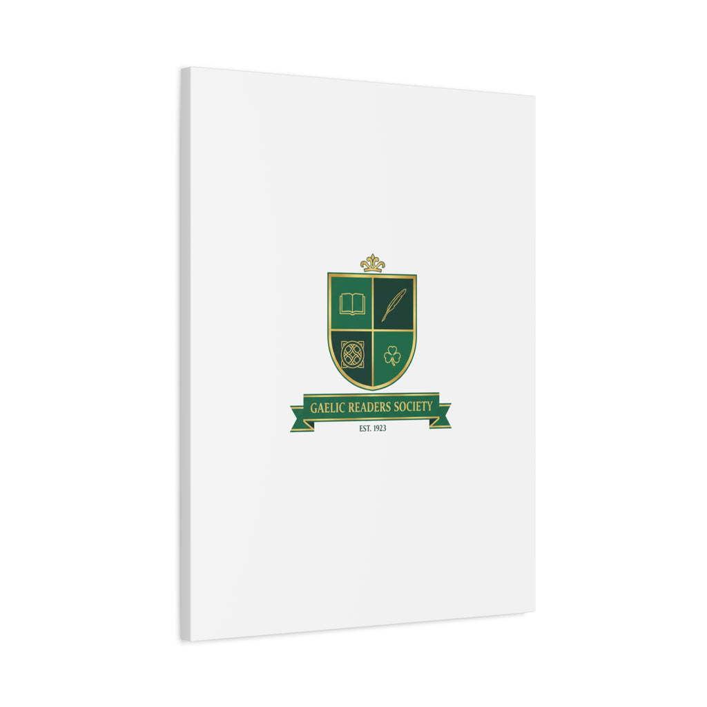 Gaelic Crest Shield Canvas | Celtic crest, Irish heritage logo 36" x 36" 1.25"