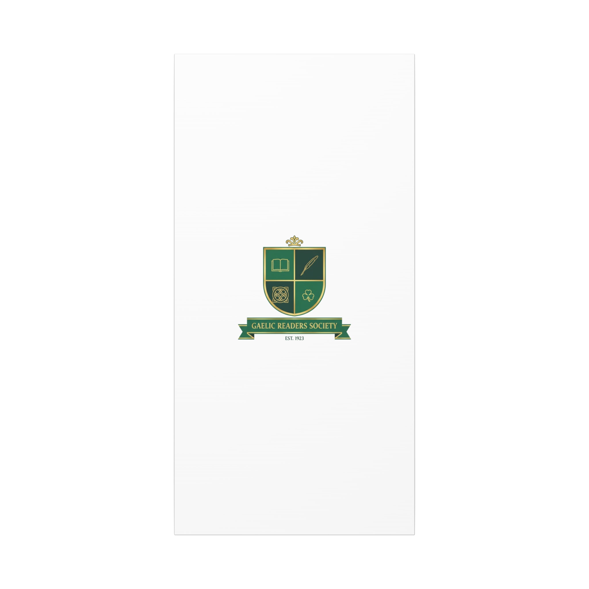 Gaelic Crest Shield Canvas | Celtic crest, Irish heritage logo