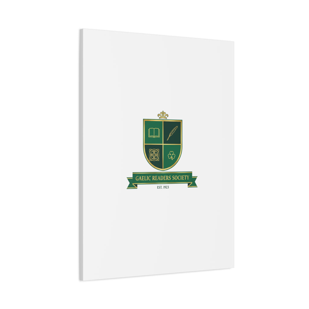 Gaelic Crest Shield Canvas | Celtic crest, Irish heritage logo 36" x 36" 1.25"