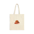 Desert Sunset Minimalist Mesa Tote | Southwestern Adobe-Inspired Wall Art Natural 15" x 16"