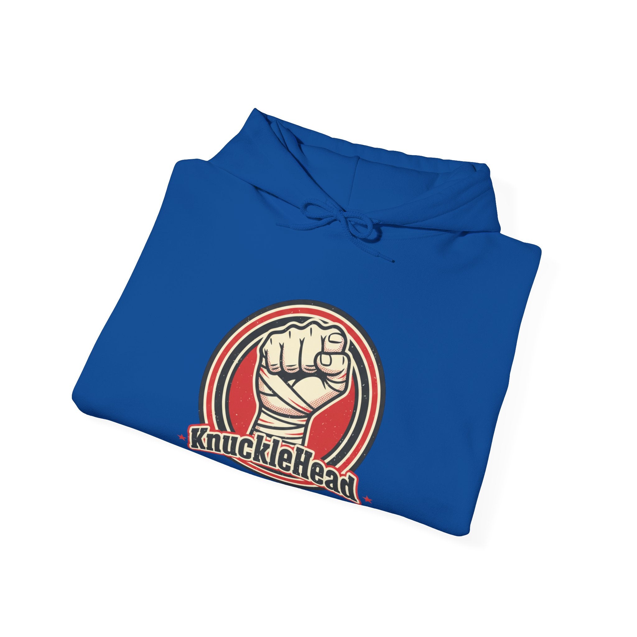 Knucklehead Fist Hoodie – Retro Boxing Punch Graphic Sweatshirt