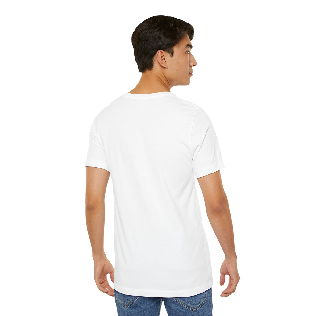 Gothic Arch Minimal Tee | Monastic Minimalism, serene typography Navy