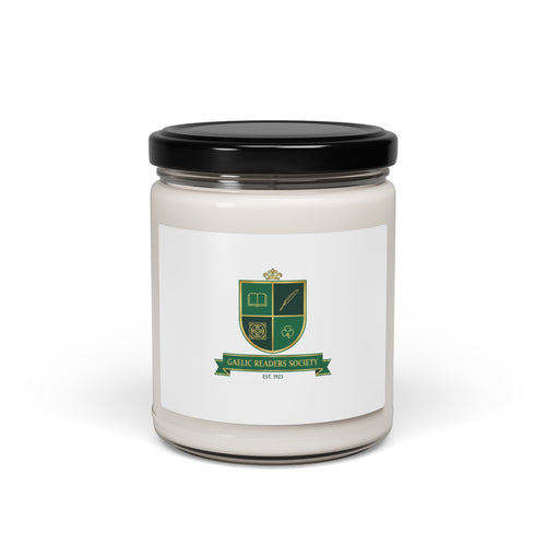 Celtic Crest Soy Candle | Gaelic serif crest, Irish heritage logo Apple Harvest 9oz