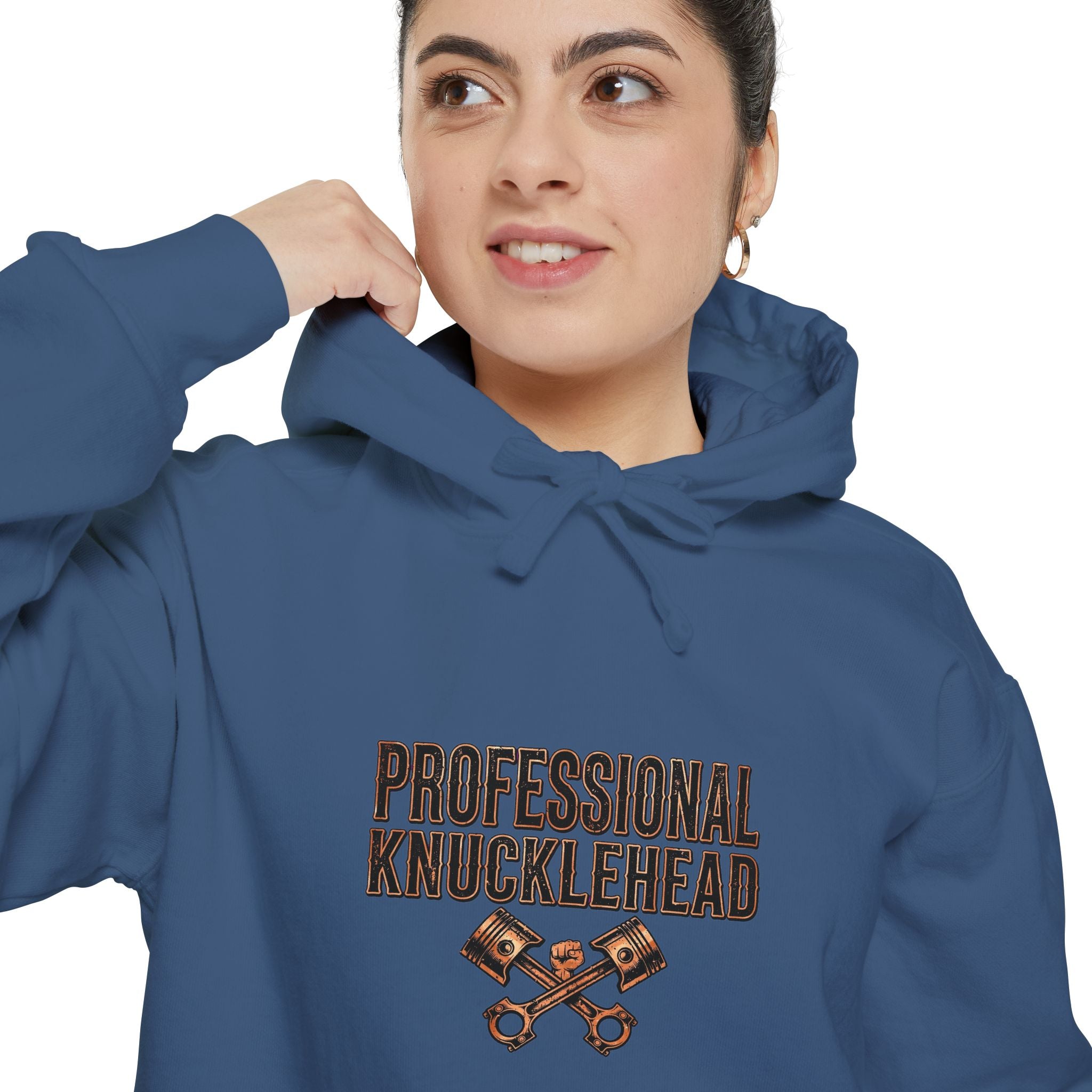 Professional Knucklehead Hoodie — Funny Vintage Boxing Fist Pullover