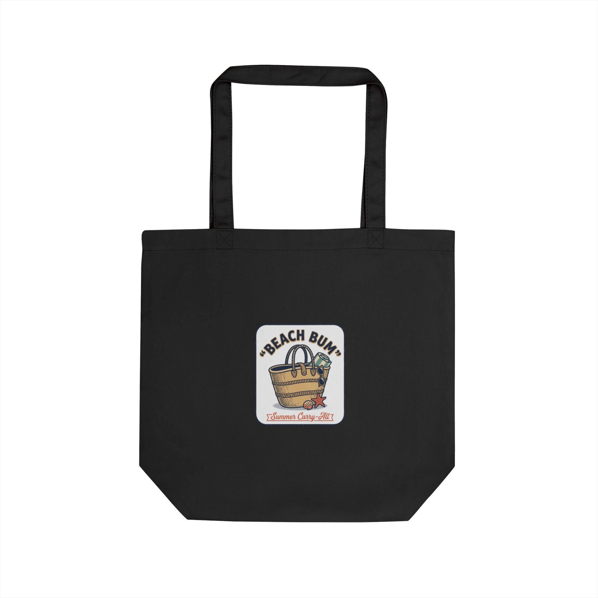 Beach Bum Tote Bag – Retro Surf Basket Eco Tote One size Oyster