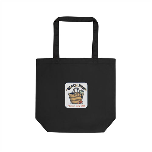 Beach Bum Tote Bag – Retro Surf Basket Eco Tote One size Oyster