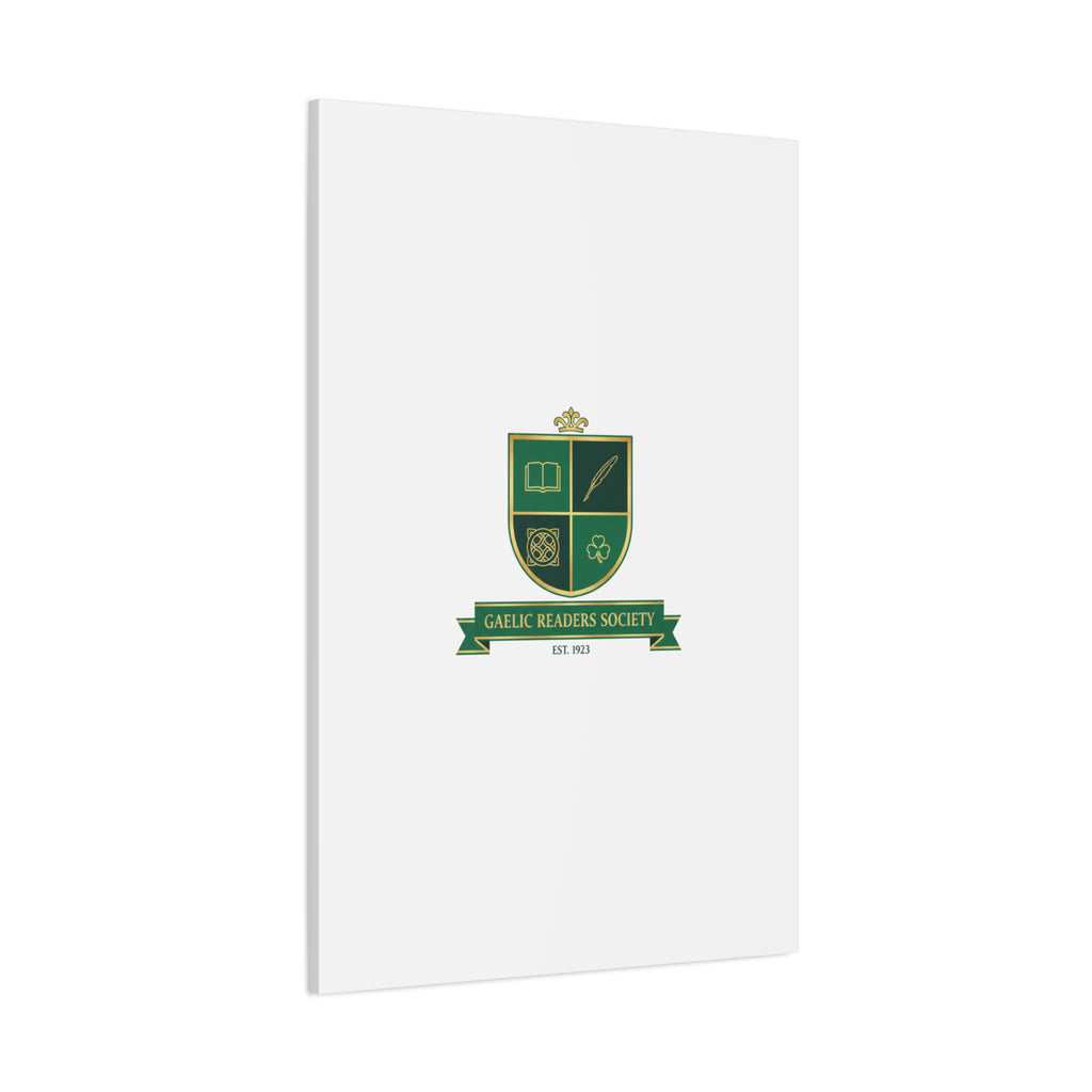 Gaelic Crest Shield Canvas | Celtic crest, Irish heritage logo 36" x 36" 1.25"