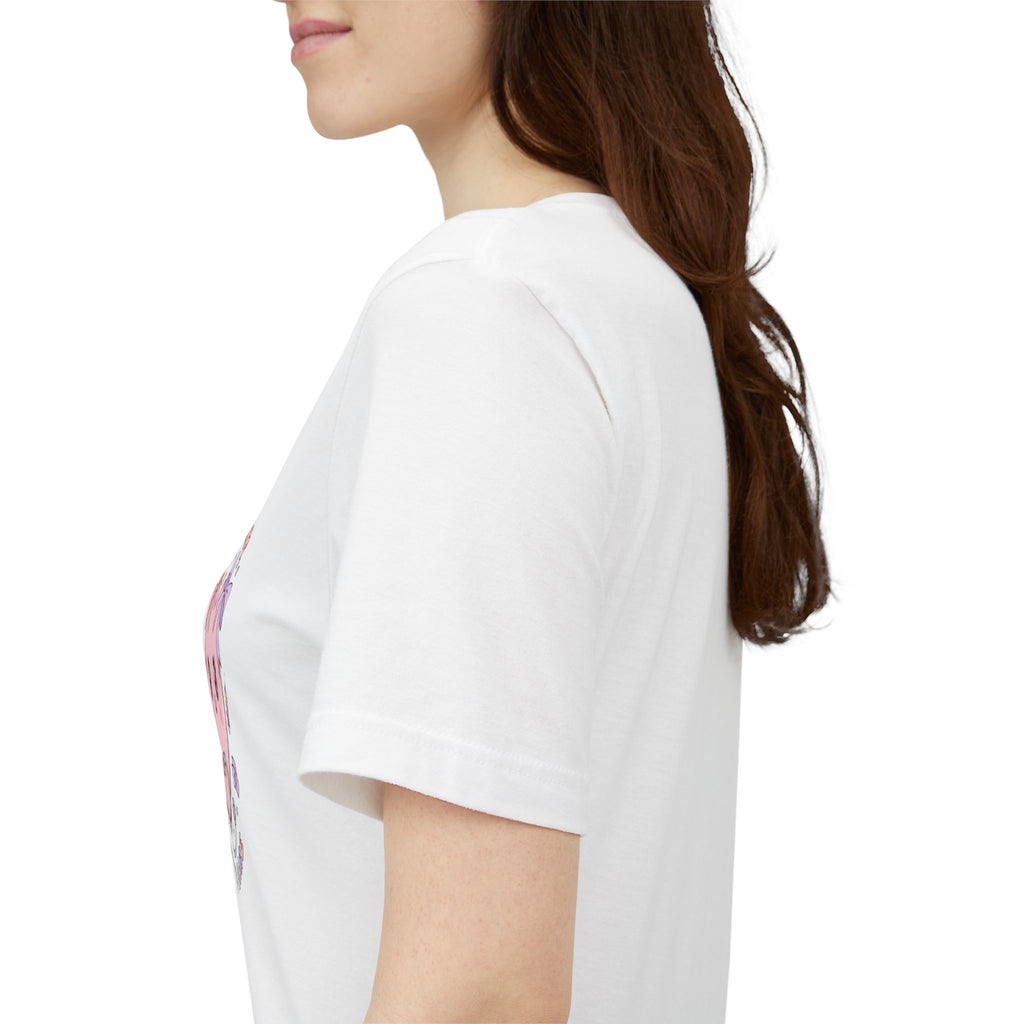 Kawaii Nurse Heart Tee | pastel healthcare design, coquette medical shirt Navy
