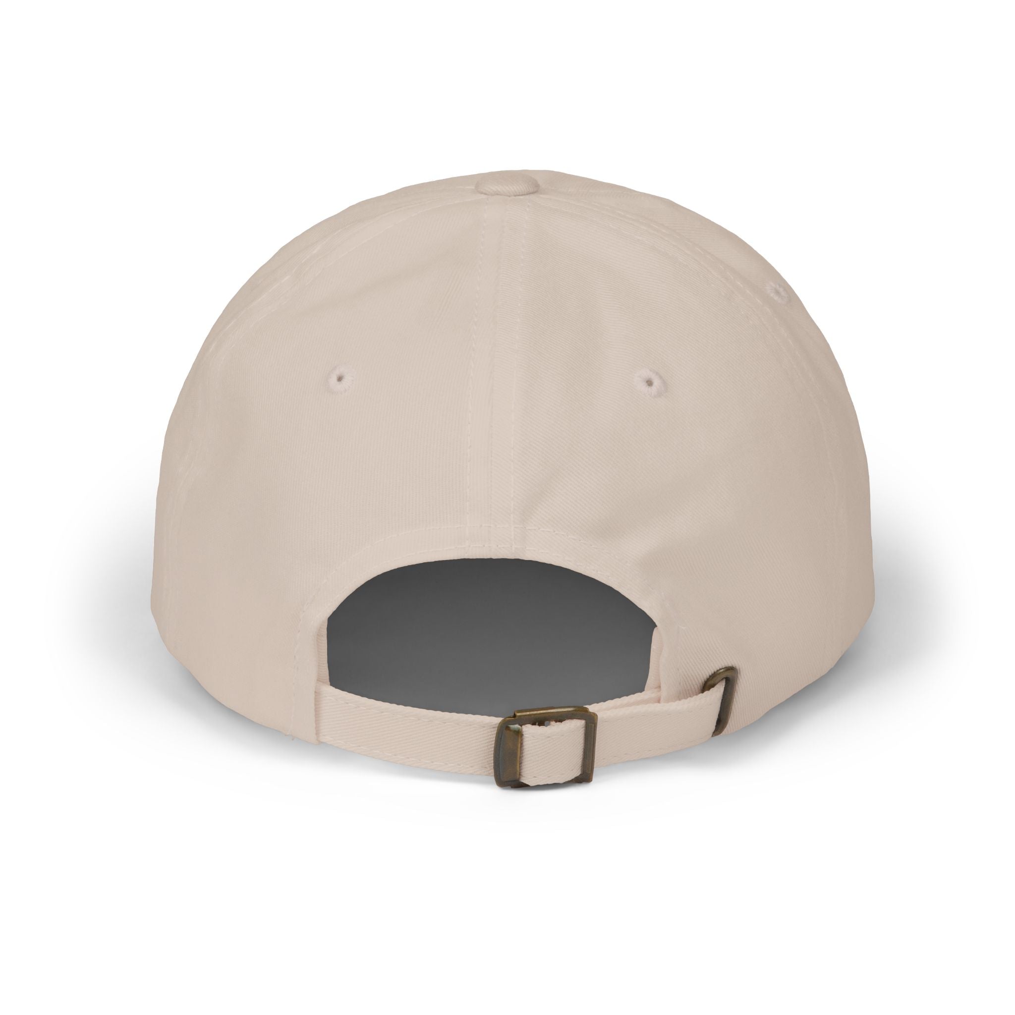 Dad Cap – "Find You're Peace" Embroidered White Baseball Hat.