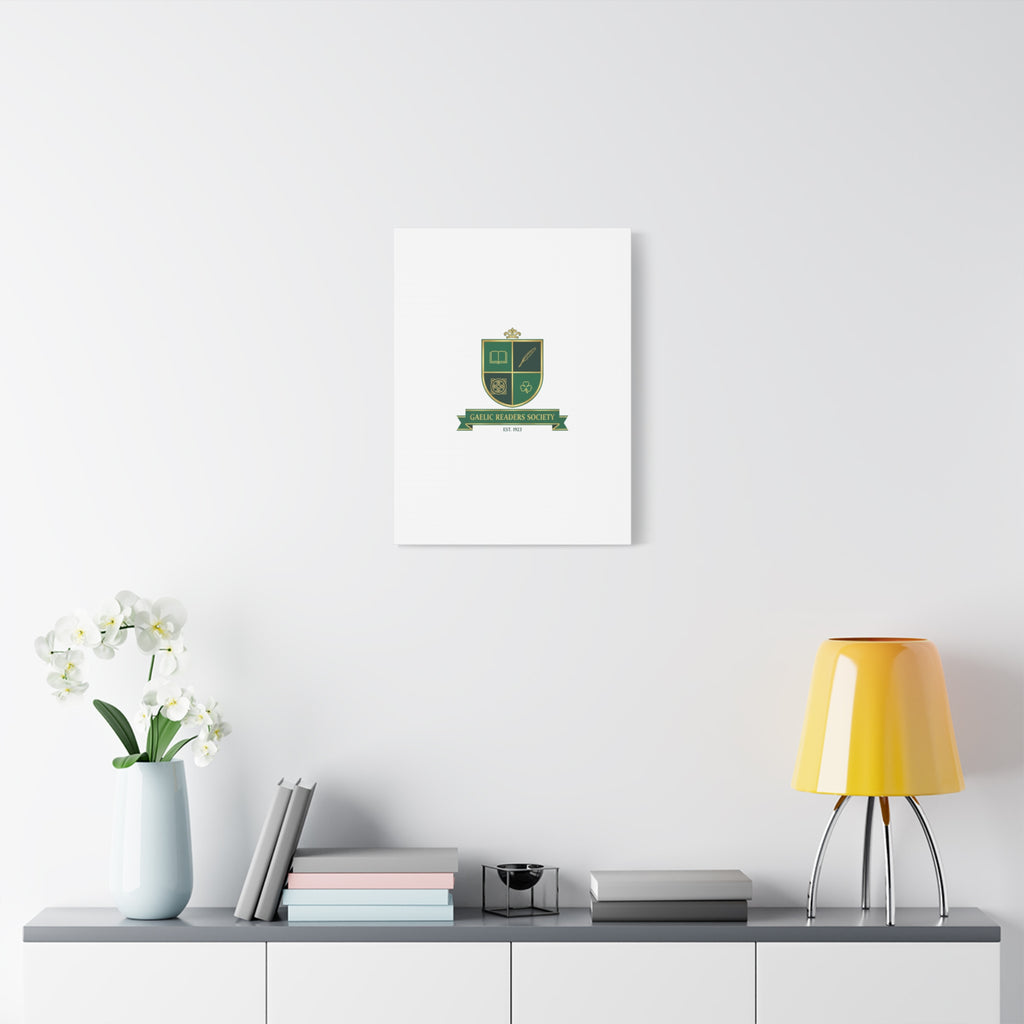 Gaelic Crest Shield Canvas | Celtic crest, Irish heritage logo 36" x 36" 1.25"