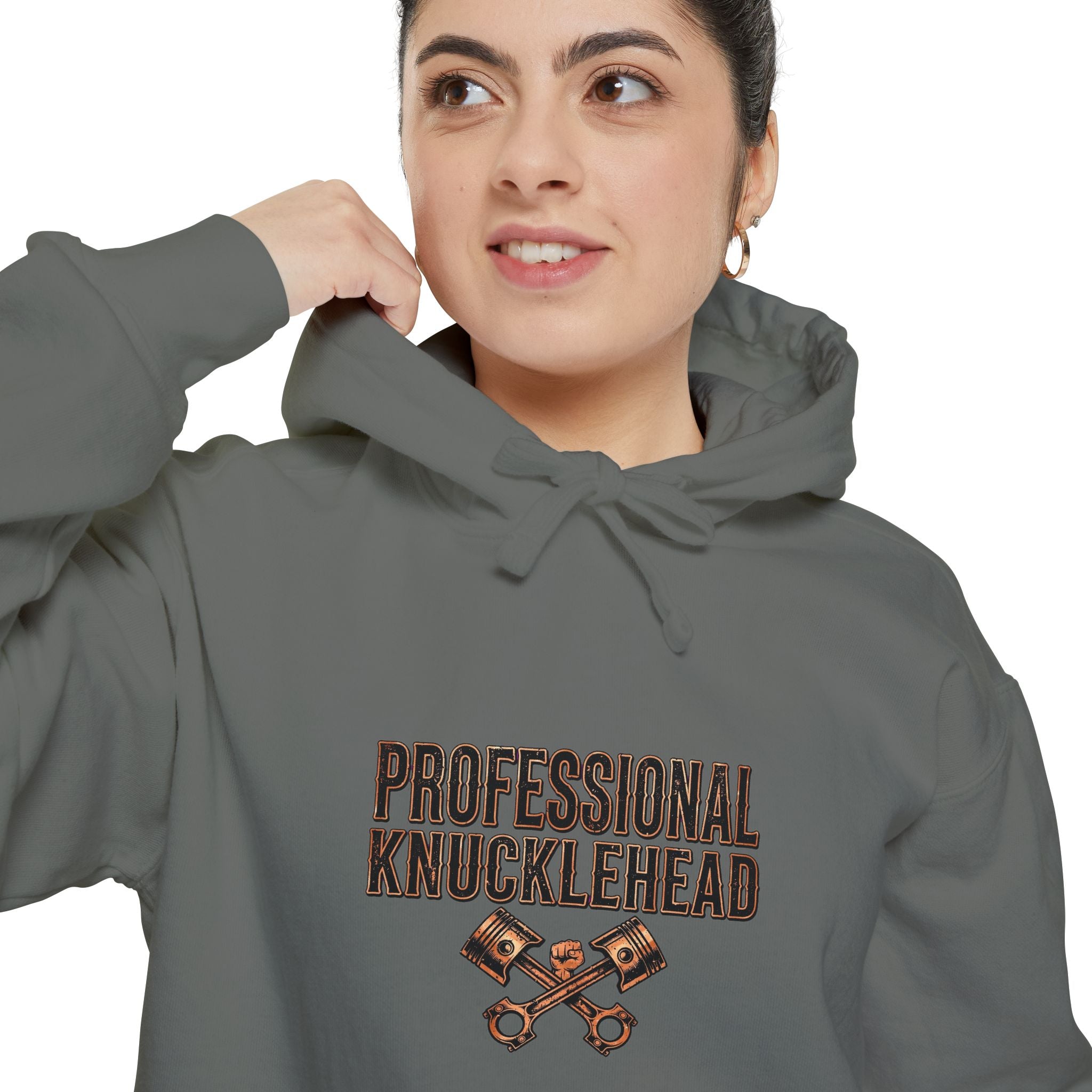 Professional Knucklehead Hoodie — Funny Vintage Boxing Fist Pullover