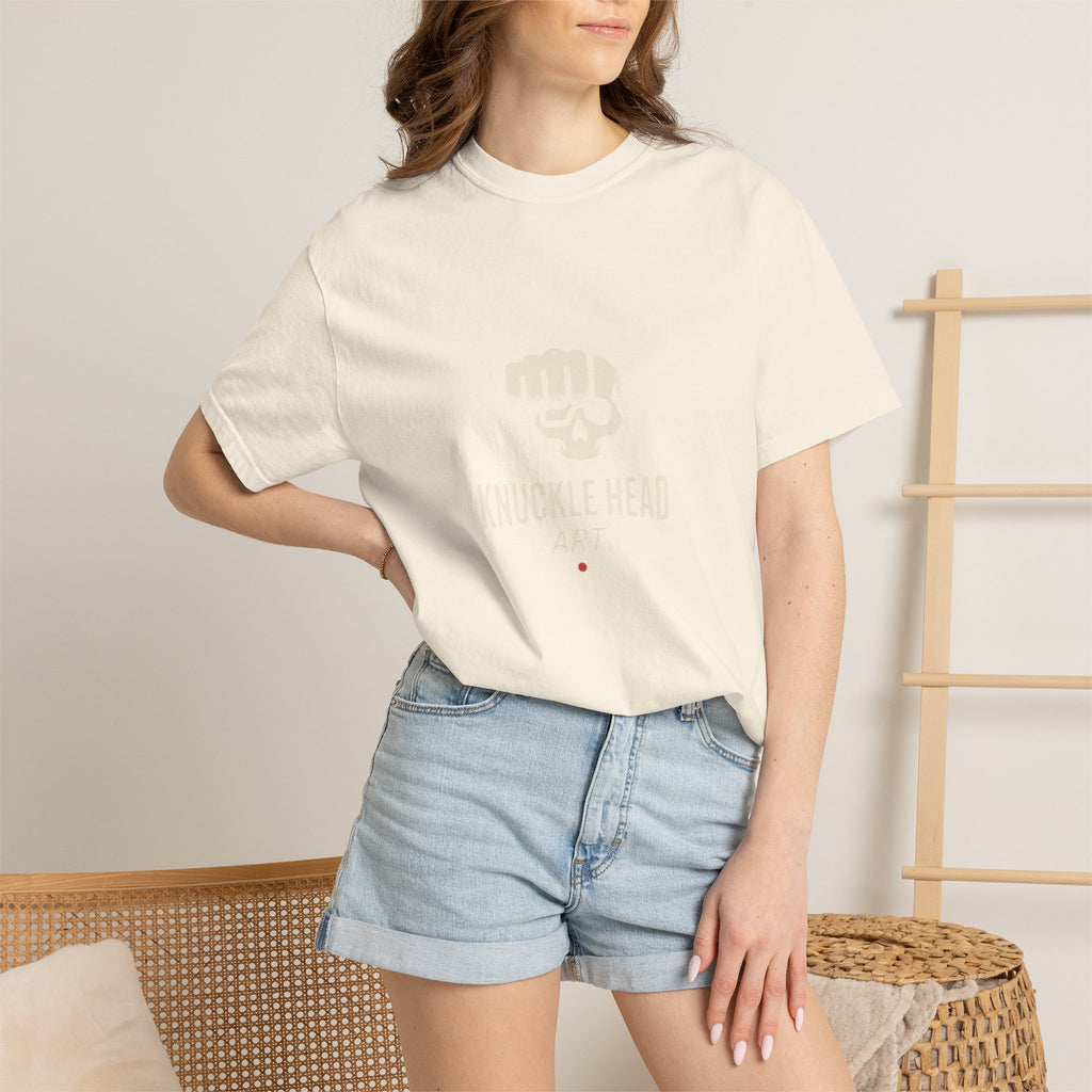 Knuckle Head Art T‑Shirt — Retro Fist Graphic Tee