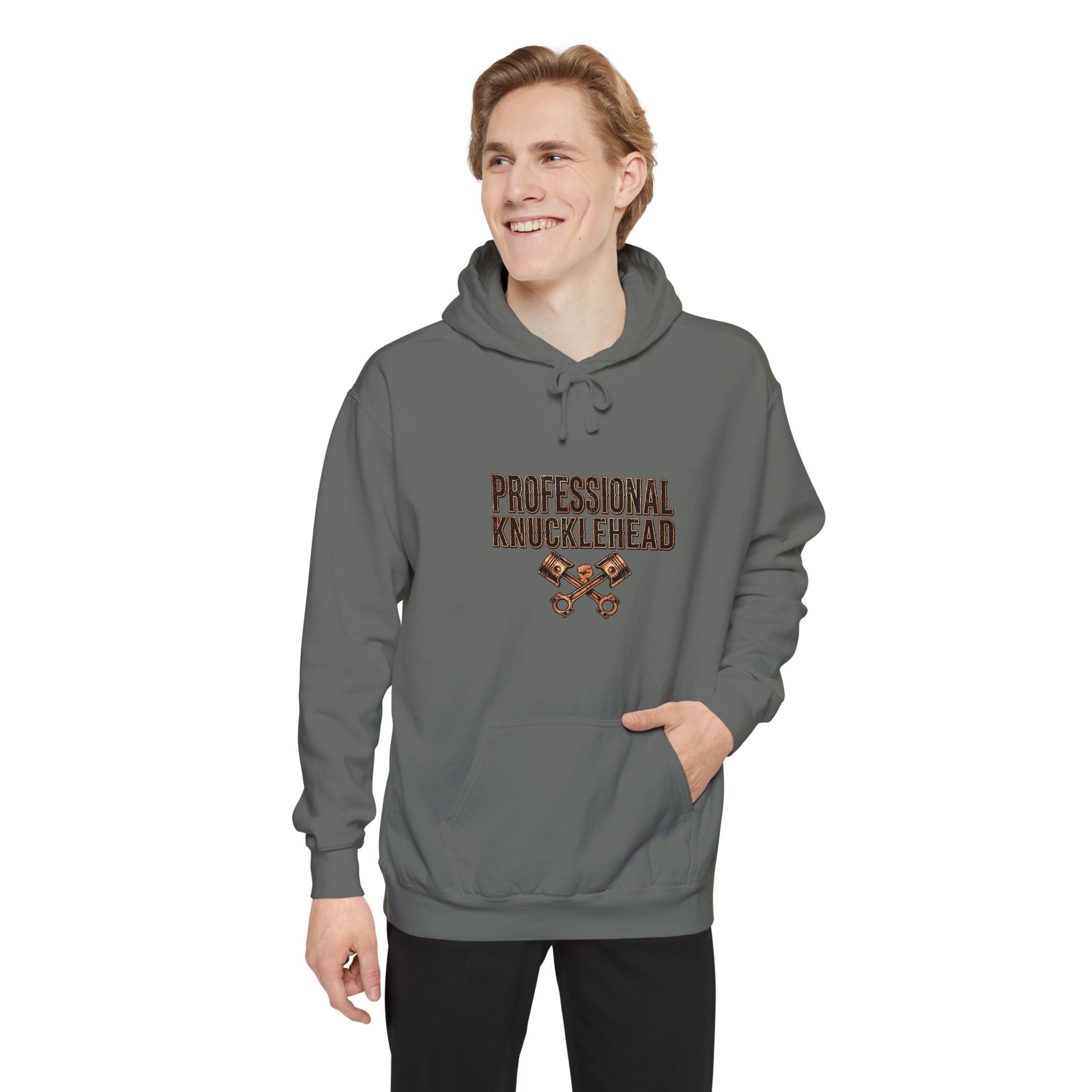 Professional Knucklehead Hoodie — Funny Vintage Boxing Fist Pullover