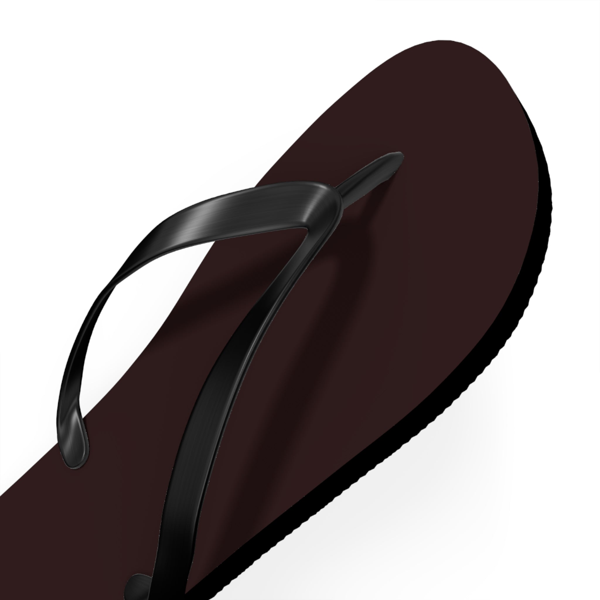 Classic Solid-Color Flip Flops – Casual Beach & Everyday Sandals XL Black sole