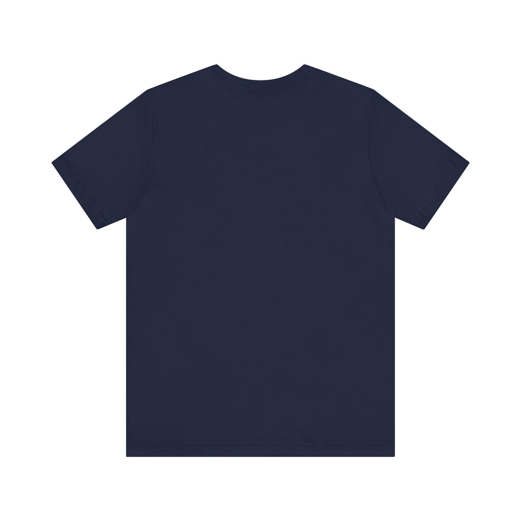 Gothic Arch Minimal Tee | Monastic Minimalism, serene typography Navy