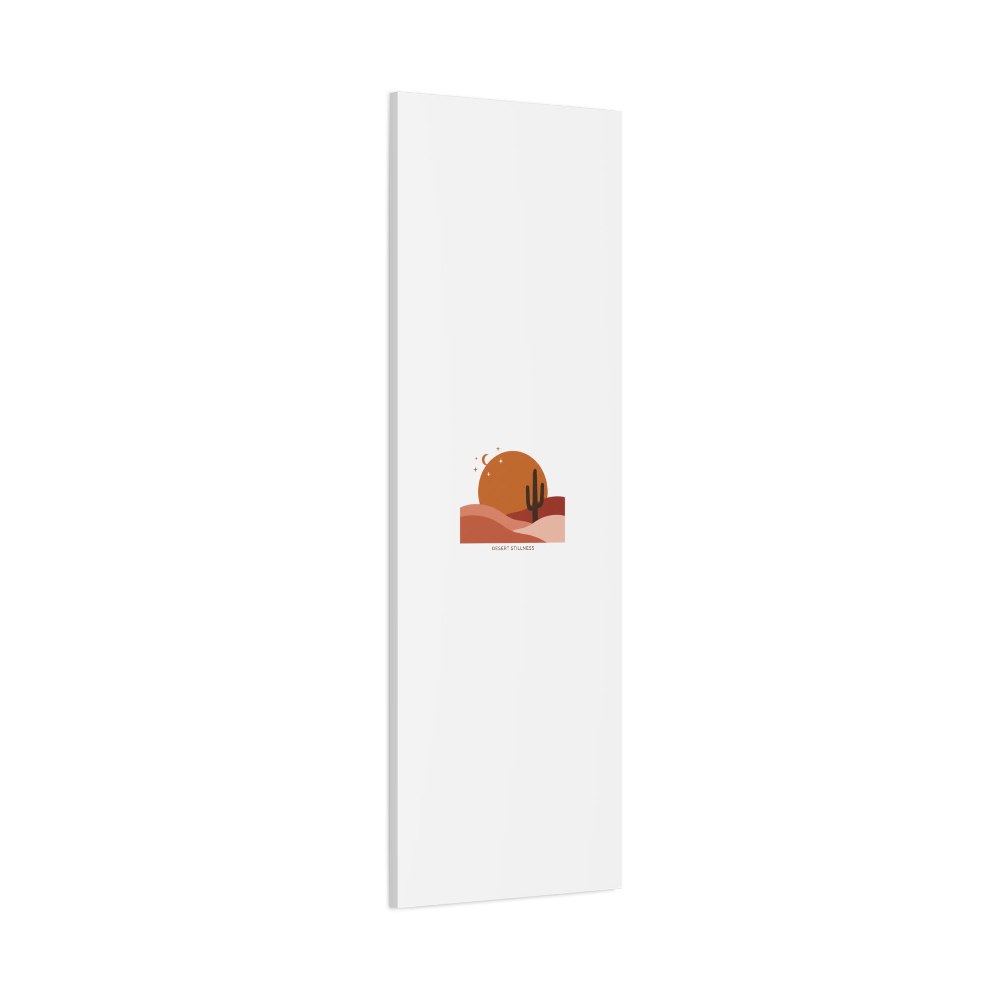 Desert Stillness Canvas, Desert Sunset Minimalist Mesa | Southwestern Art Print 36" x 36" 1.25"