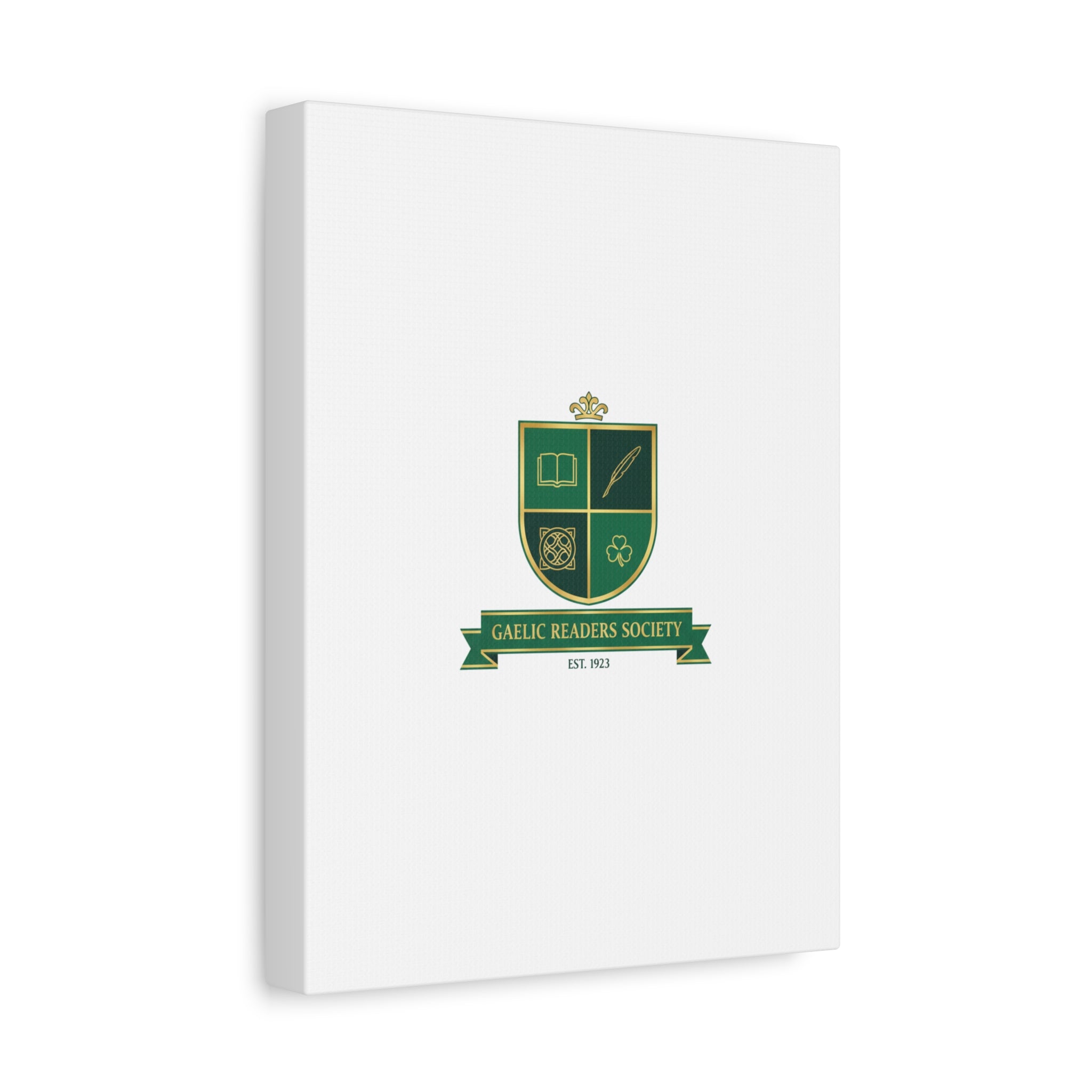 Gaelic Crest Shield Canvas | Celtic crest, Irish heritage logo 36" x 36" 1.25"