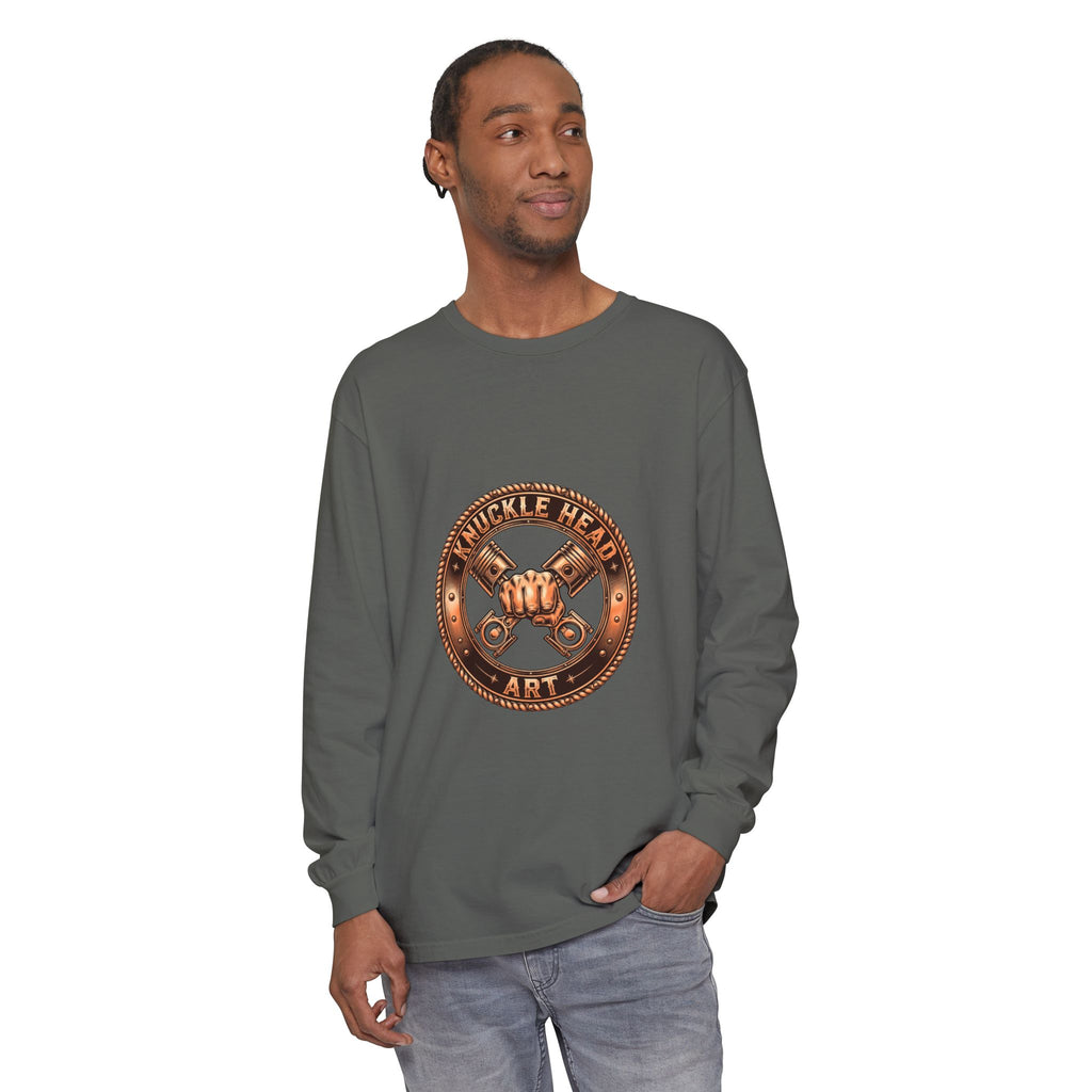 Knucklehead Art Emblem Long Sleeve Tee