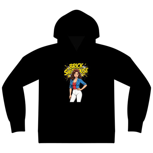Brick Shit House Pinup Hoodie