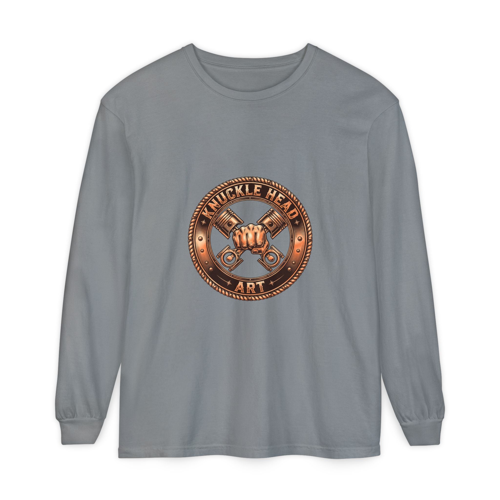 Knucklehead Art Emblem Long Sleeve Tee