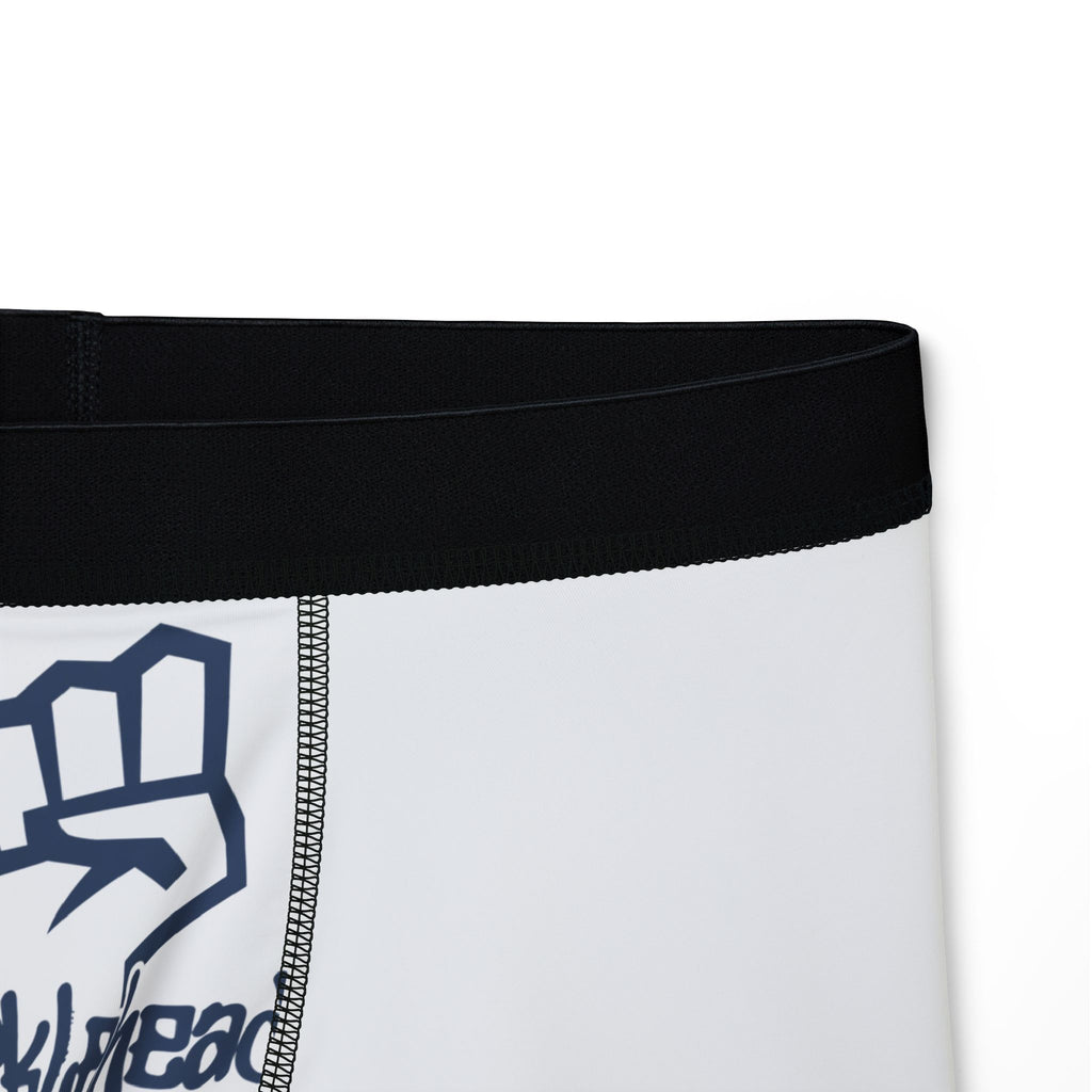 Knuckleberr Fist Graphic Men's Boxer Briefs - Fun Novelty Underwear Black stitching