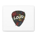Plaid Patchwork Guitar Pick Canvas, Grunge Revival, 90s Rock Plaid Aesthetic 10" x 8" (Horizontal) 1.25"