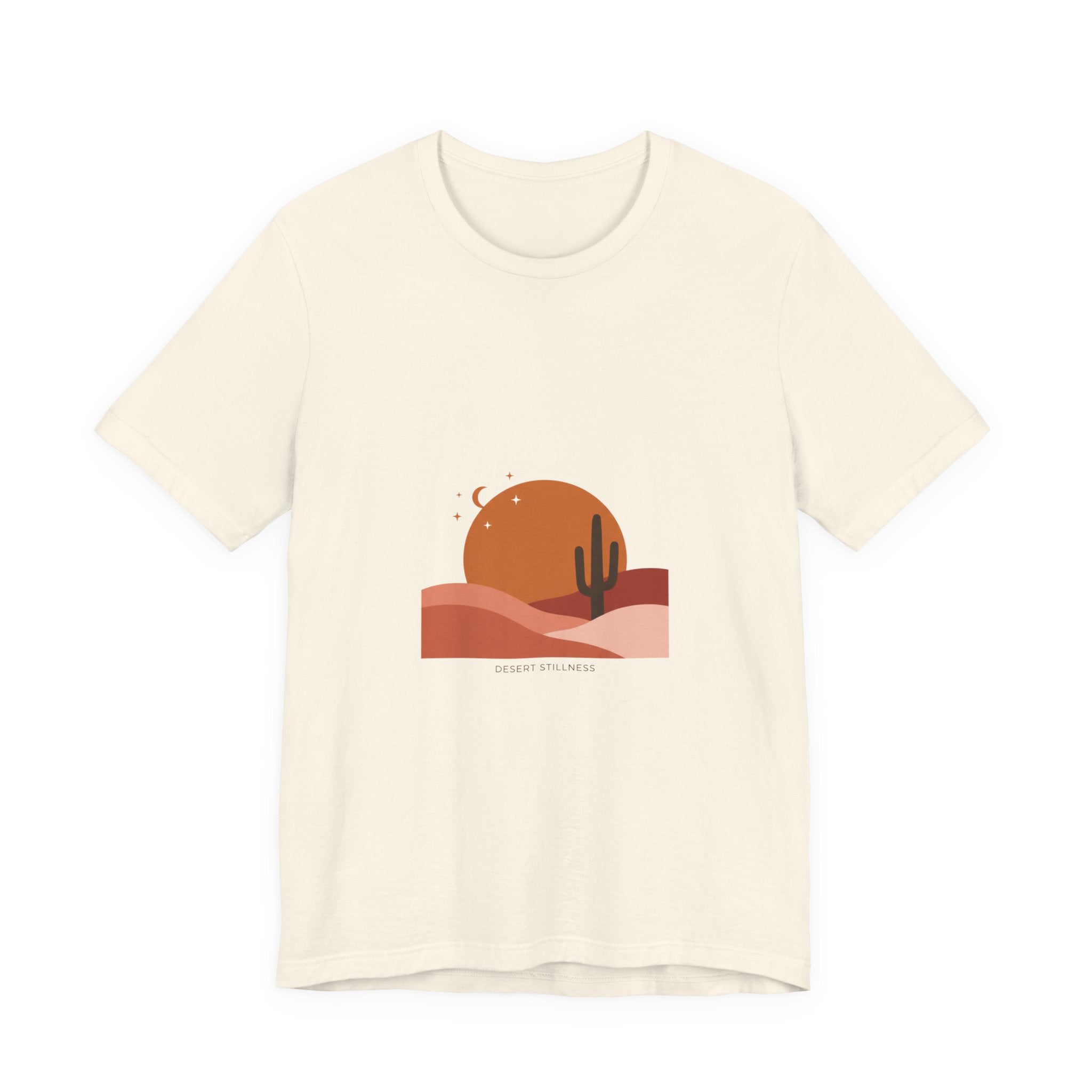 Desert Sunset Minimalist Mesa Tee | Southwestern art print, adobe-inspired