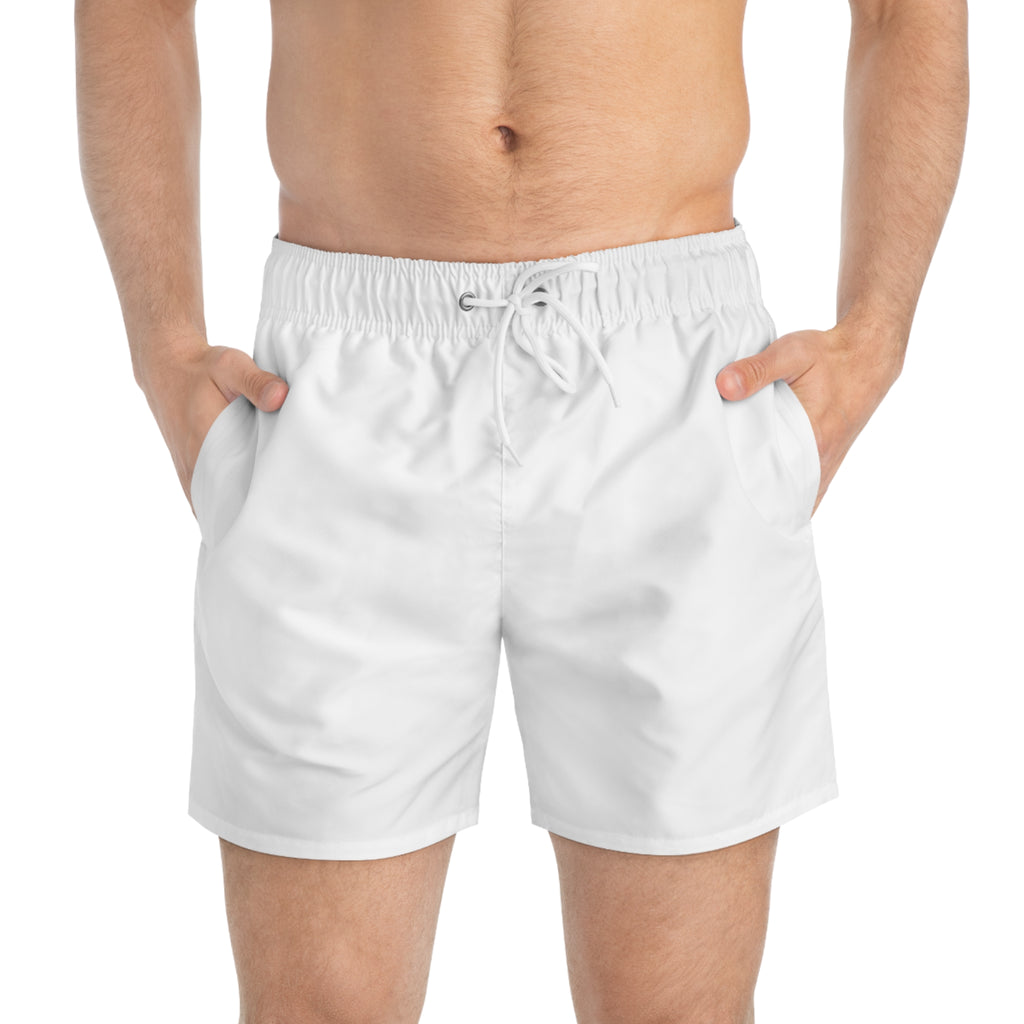 Drummer Drum Kit Swim Trunks — Musician Beach Shorts L Seam thread color automatically matched to design