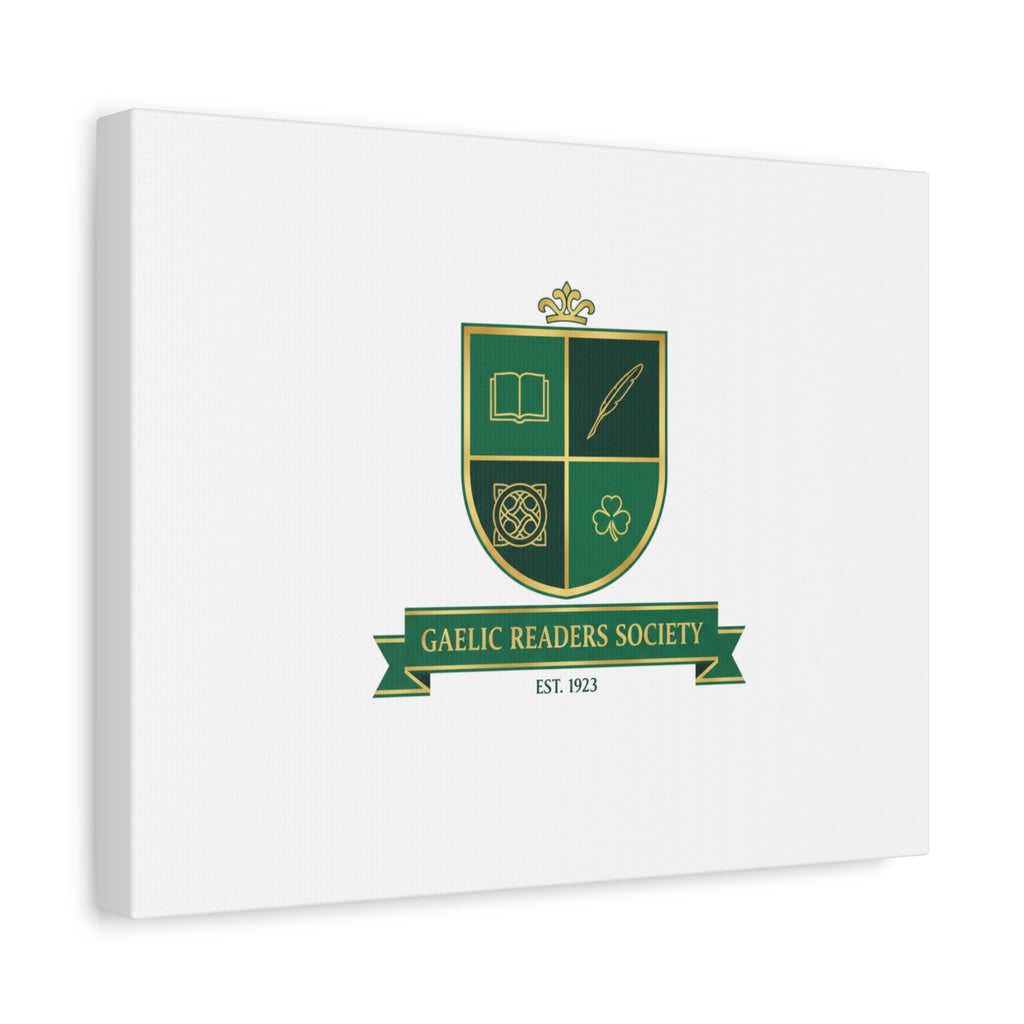 Gaelic Crest Shield Canvas | Celtic crest, Irish heritage logo 36" x 36" 1.25"