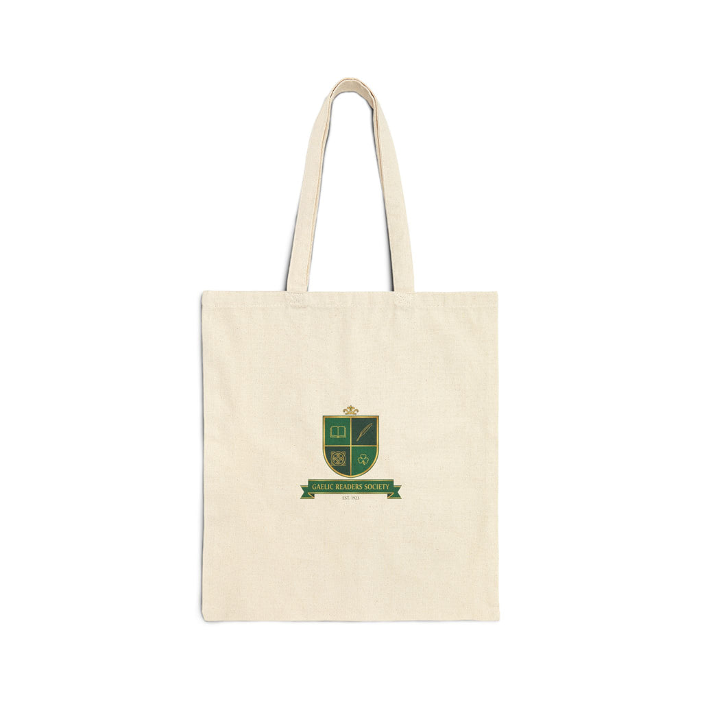 Gaelic Crest Tote | Celtic crest, Irish heritage logo Natural 15" x 16"
