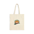 Sunset Highway VW Van Tote | 1970s Retro Surf Graphic, Golden Hour Postcard