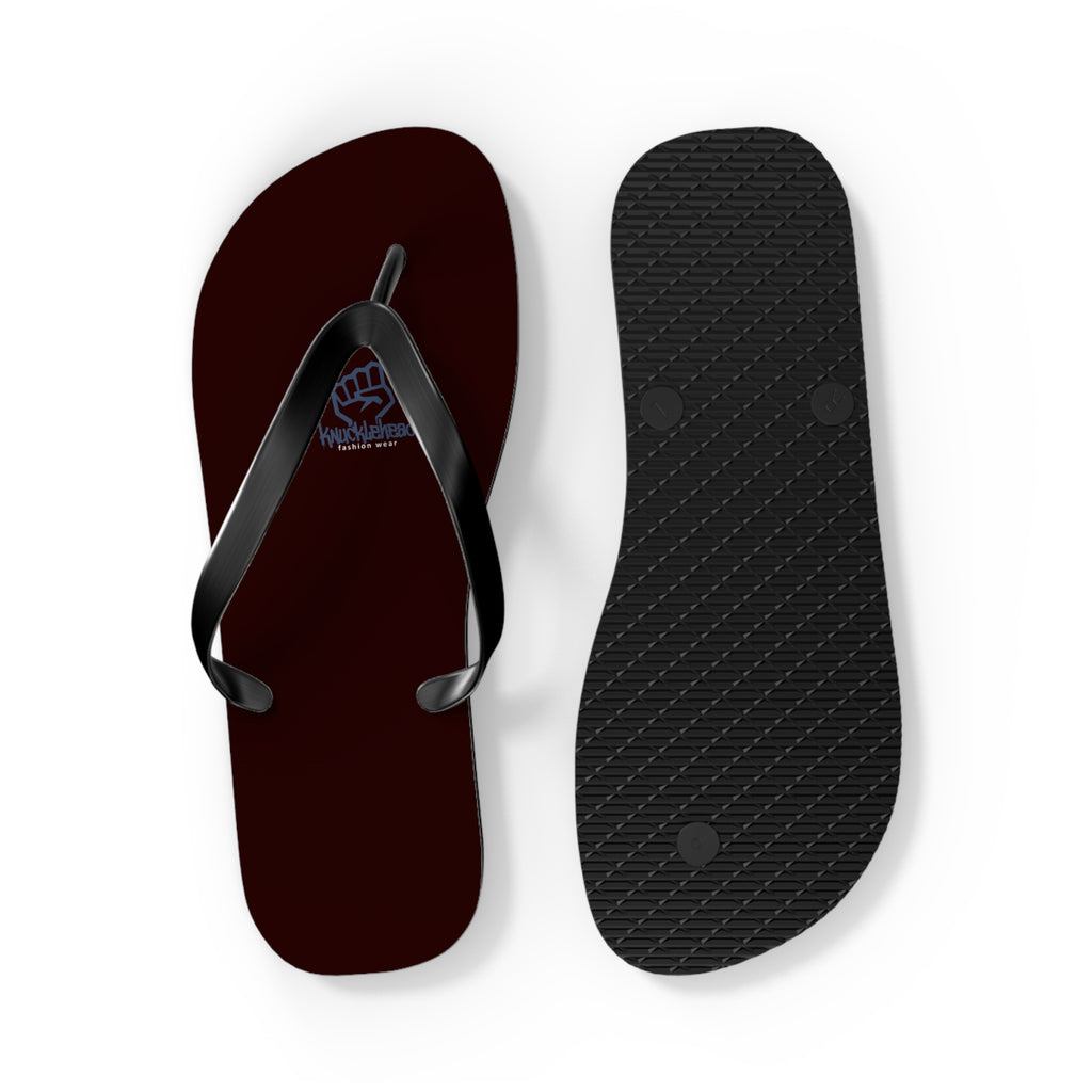Classic Solid-Color Flip Flops – Casual Beach & Everyday Sandals XL Black sole