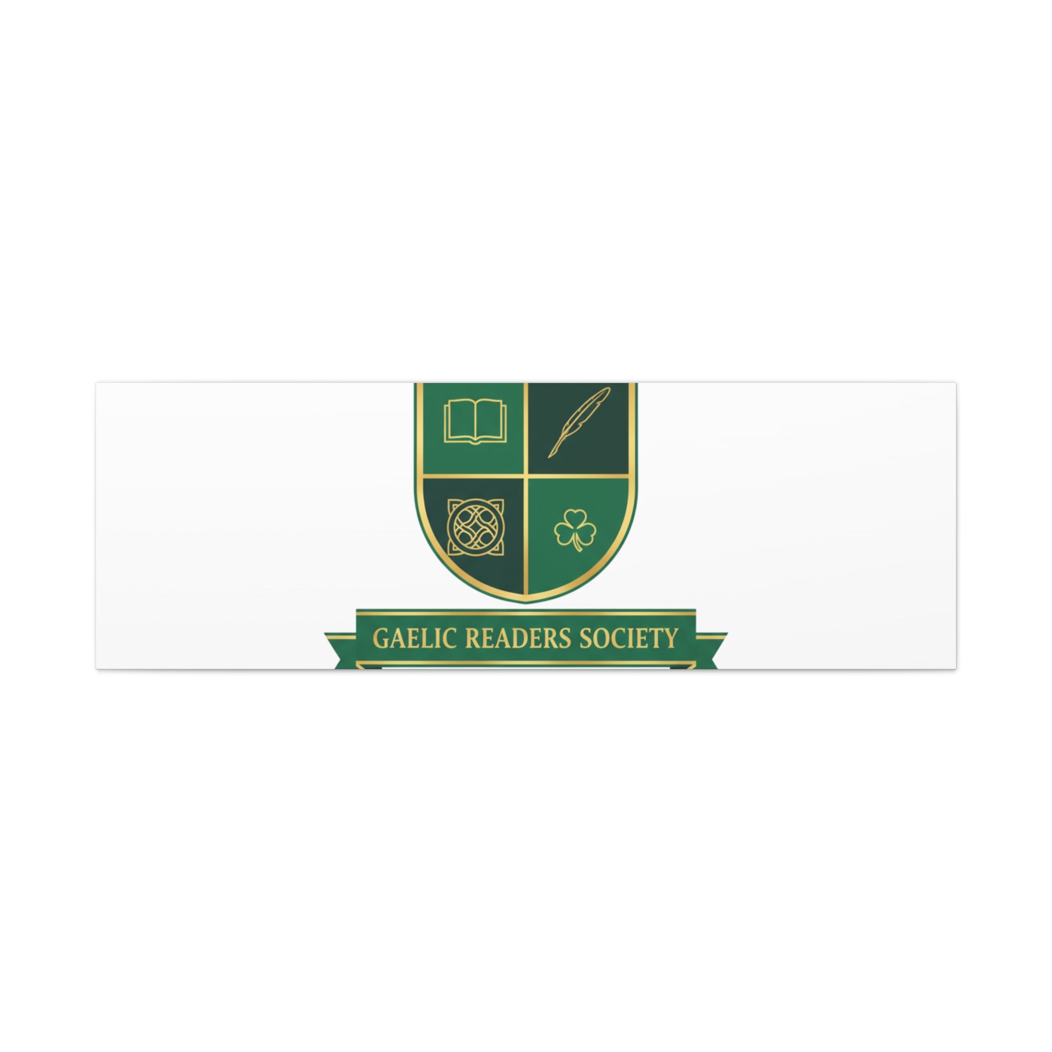 Gaelic Crest Shield Canvas | Celtic crest, Irish heritage logo
