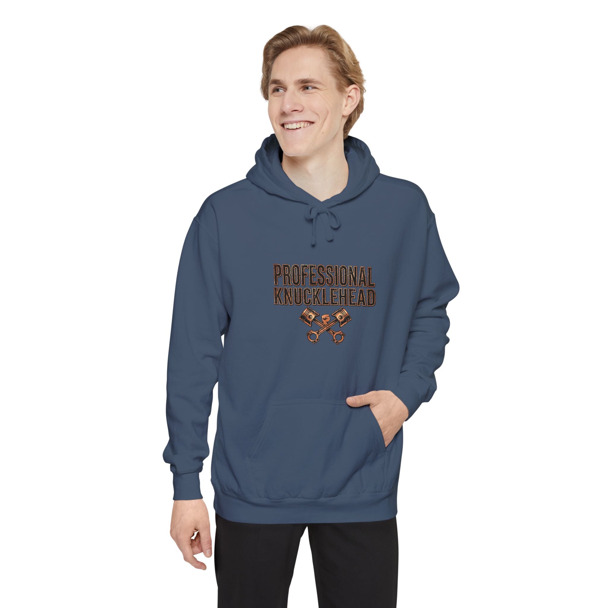 Professional Knucklehead Hoodie — Funny Vintage Boxing Fist Pullover