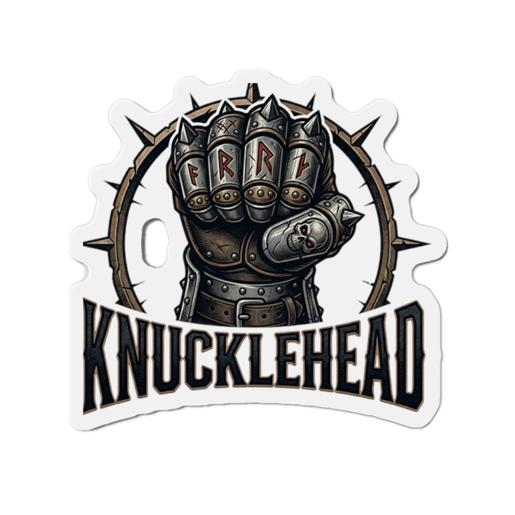 Knucklehead Die-Cut Magnet 2" x 2" Die-Cut 1 pc