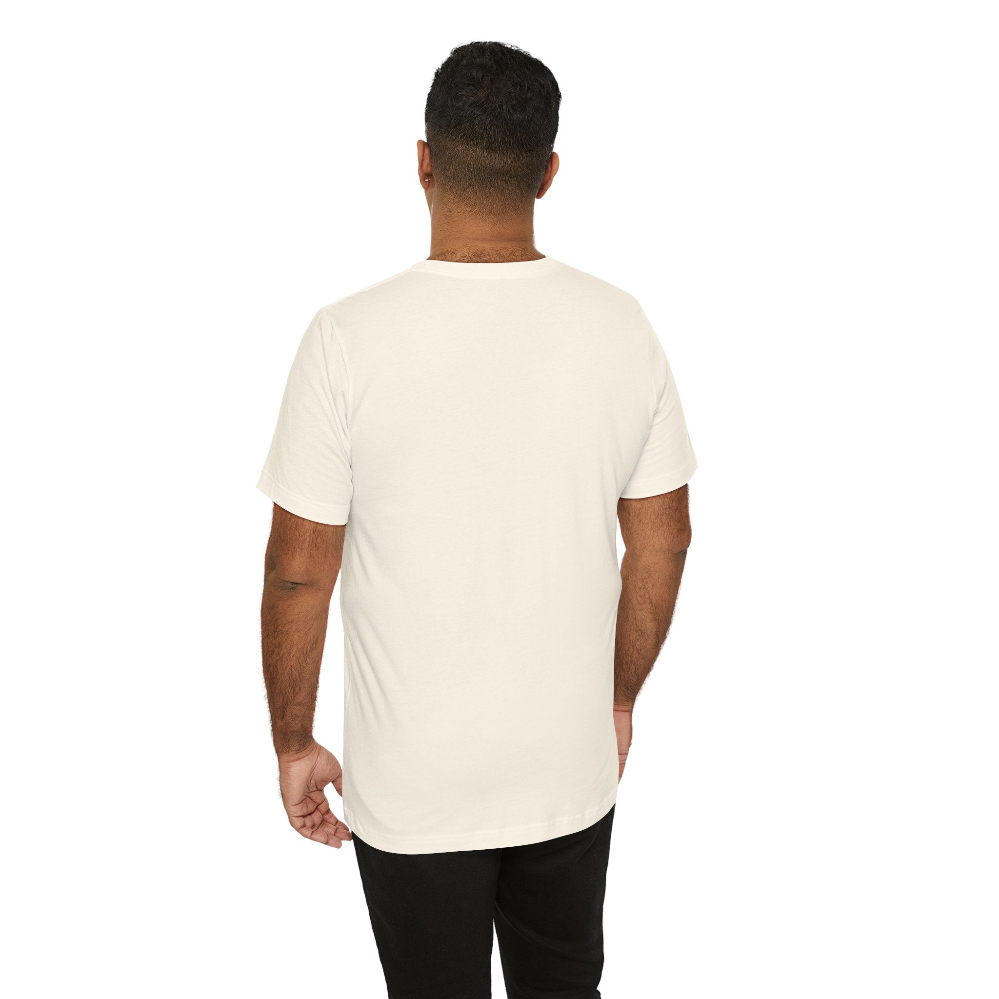 Gothic Arch Minimal Tee | Monastic Minimalism, serene typography Navy