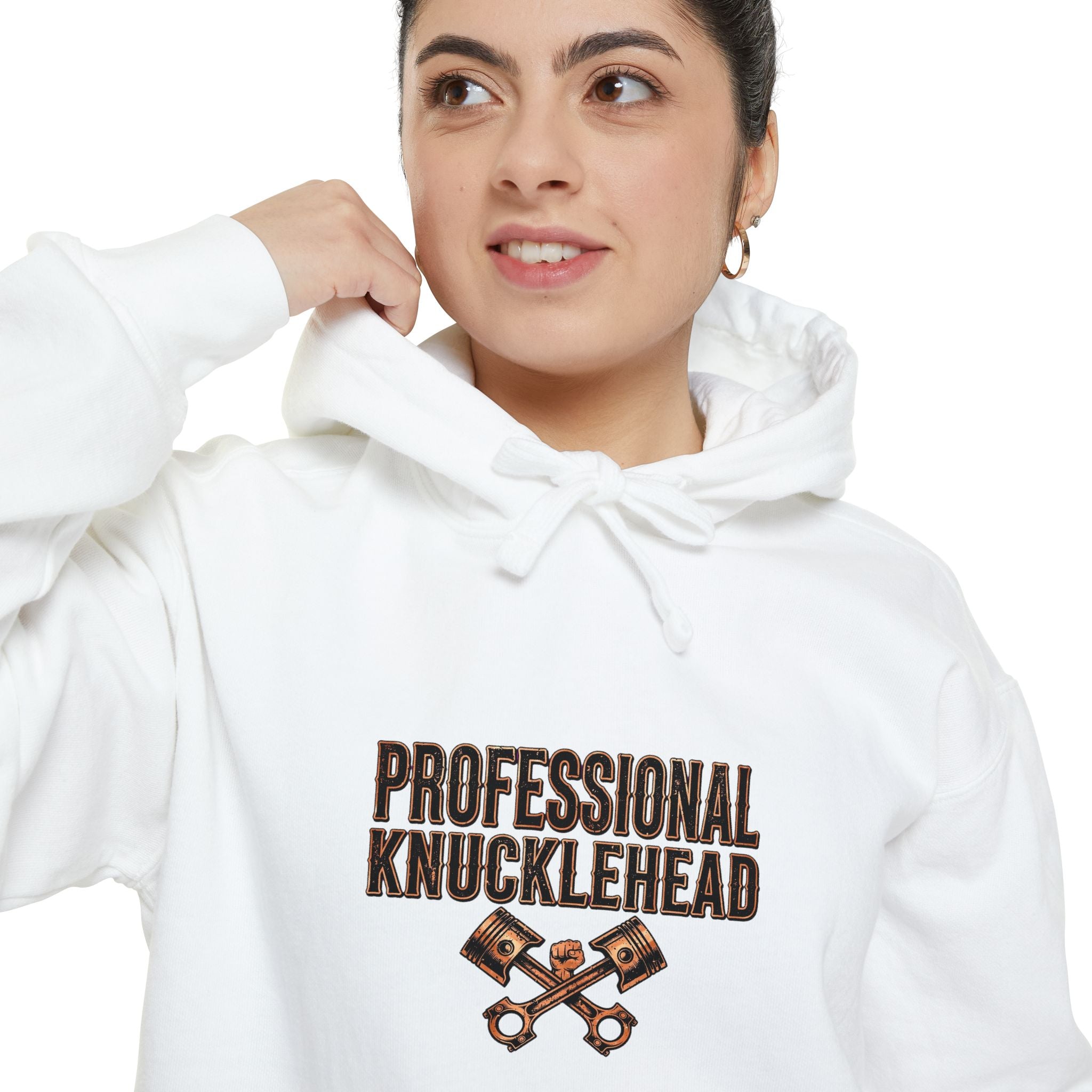 Professional Knucklehead Hoodie — Funny Vintage Boxing Fist Pullover
