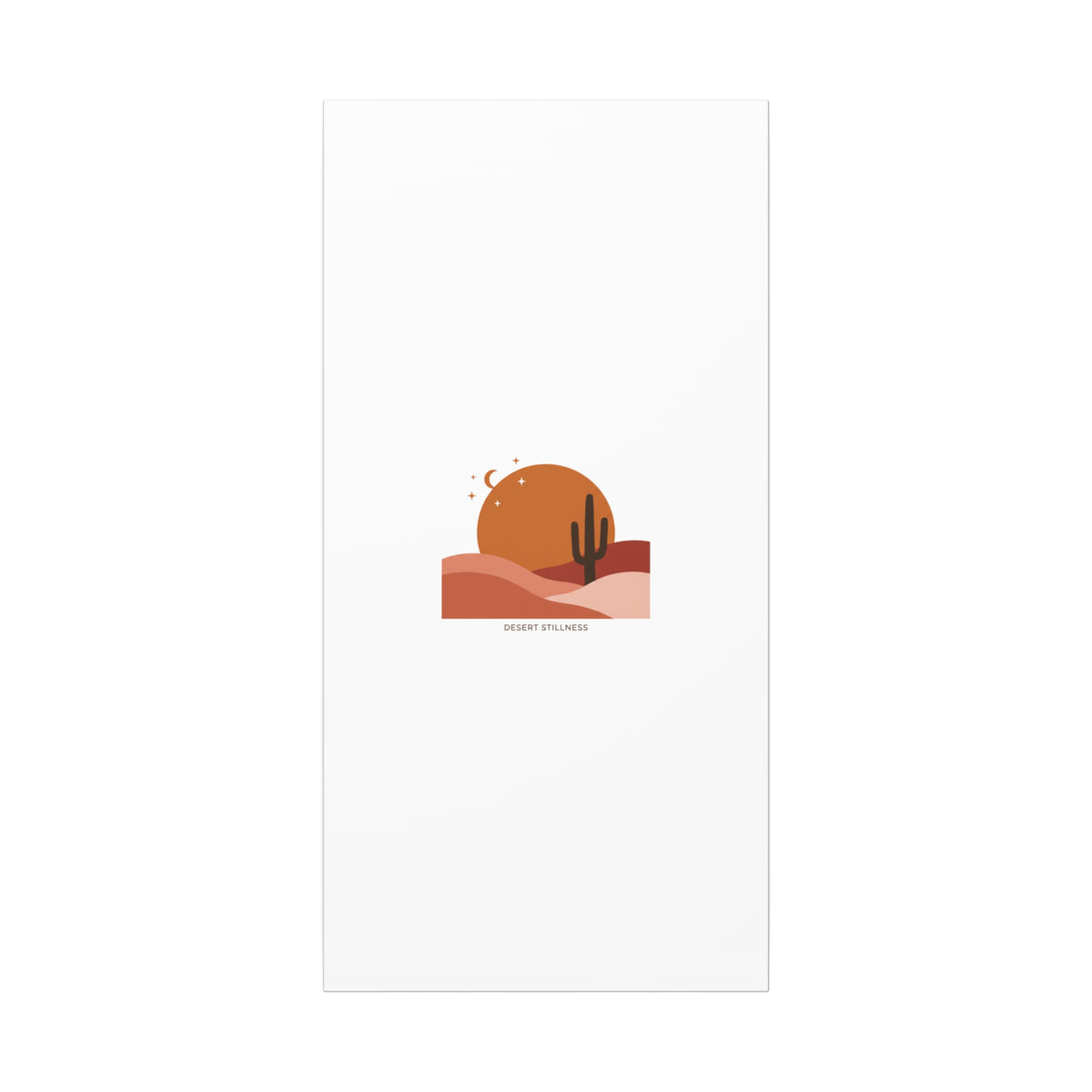 Desert Stillness Canvas, Desert Sunset Minimalist Mesa | Southwestern Art Print — product image 33