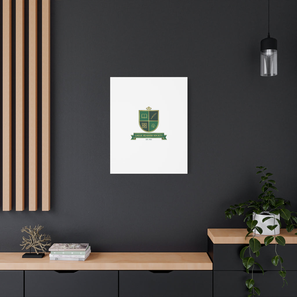 Gaelic Crest Shield Canvas | Celtic crest, Irish heritage logo 36" x 36" 1.25"