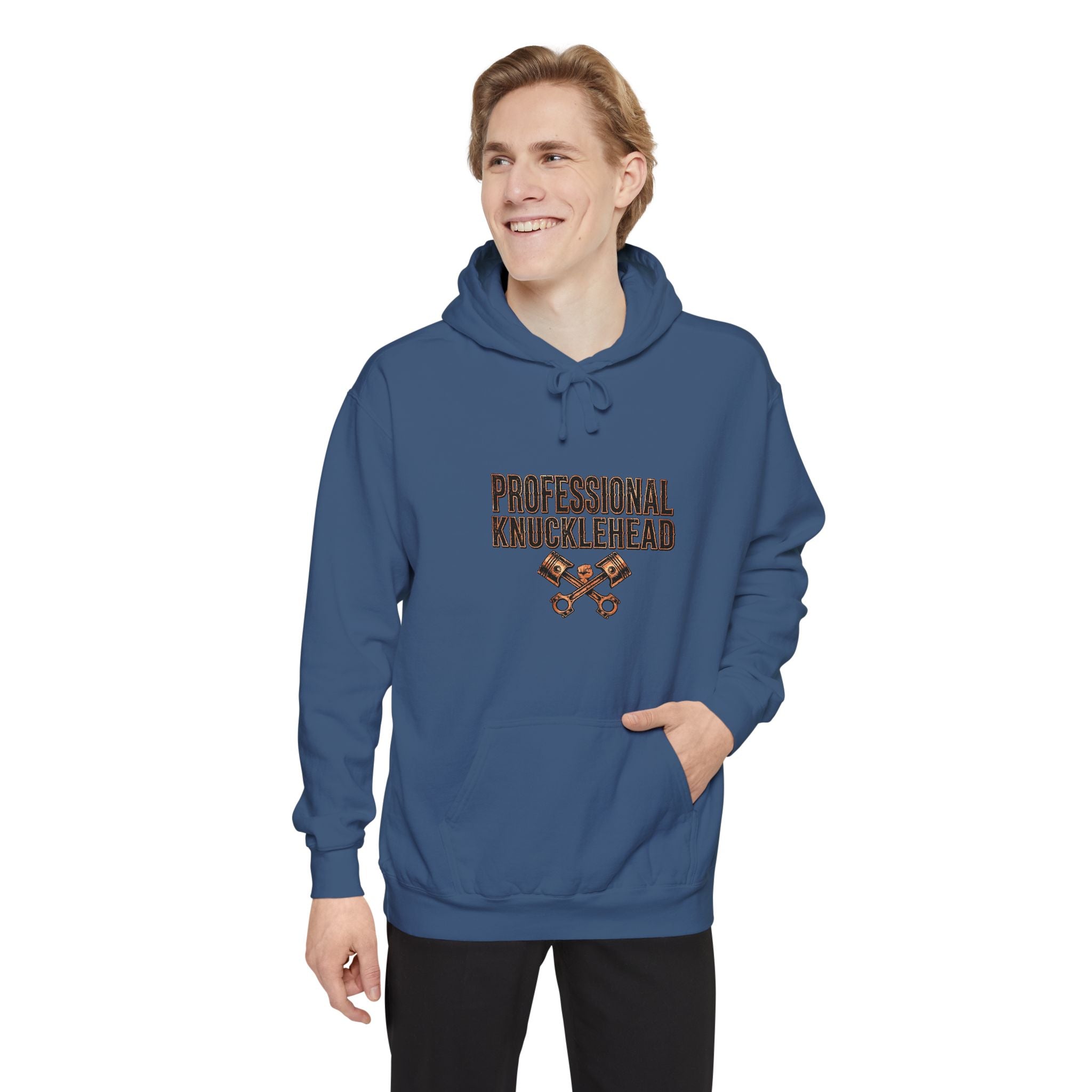 Professional Knucklehead Hoodie — Funny Vintage Boxing Fist Pullover