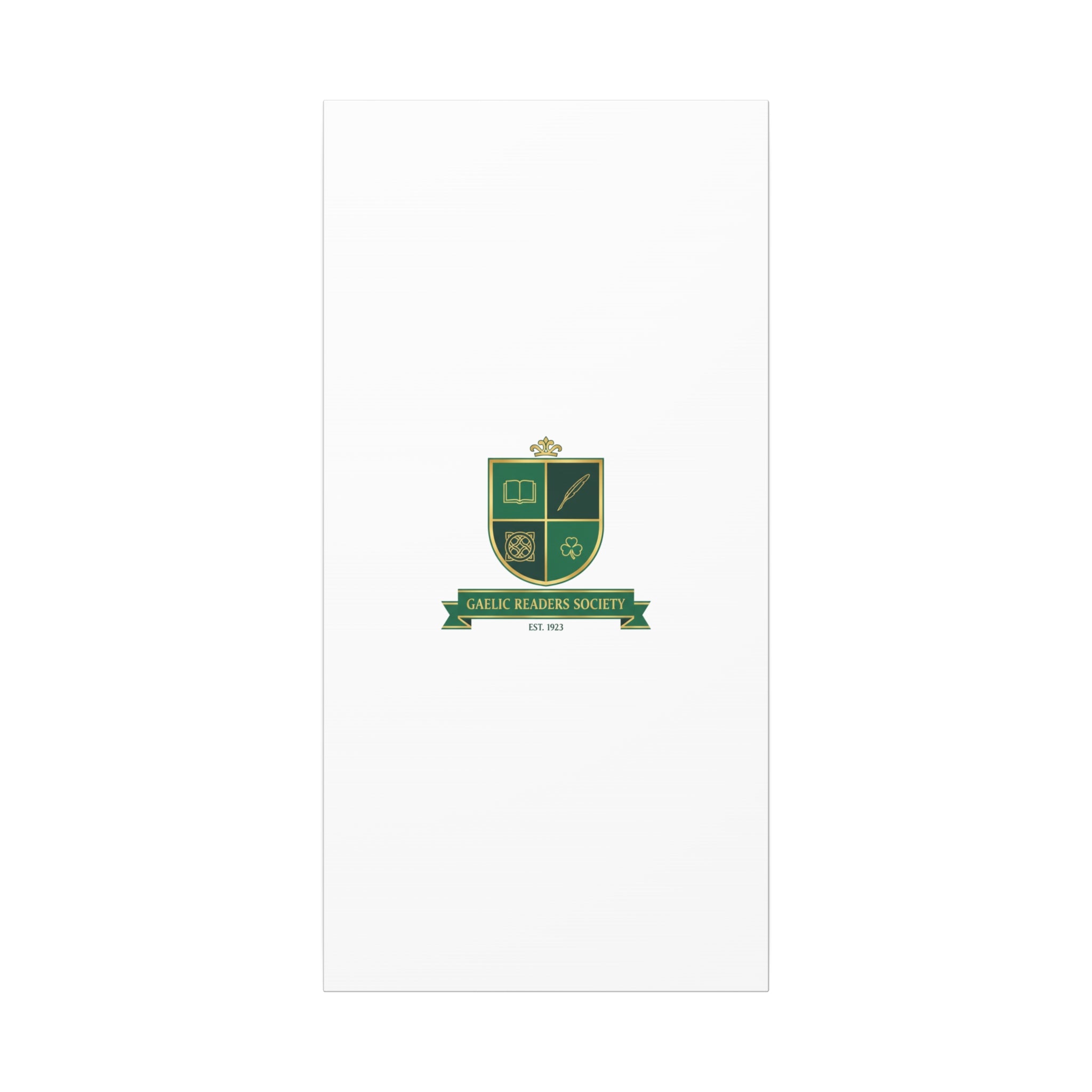 Gaelic Crest Shield Canvas | Celtic crest, Irish heritage logo
